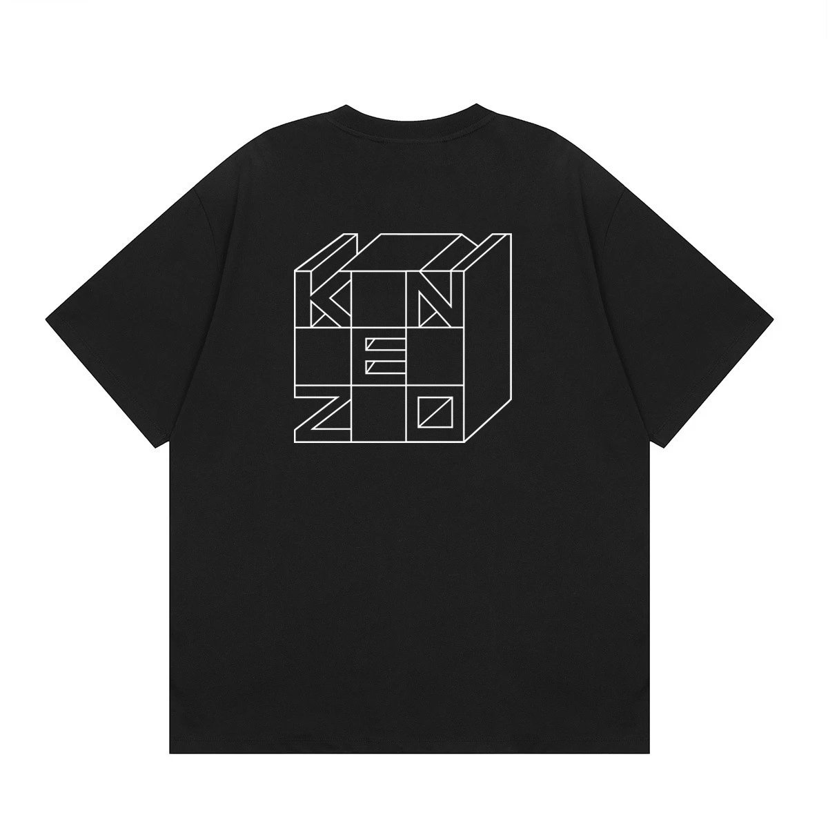 Kenzo black T-shirt in casual streetwear style - Image 2