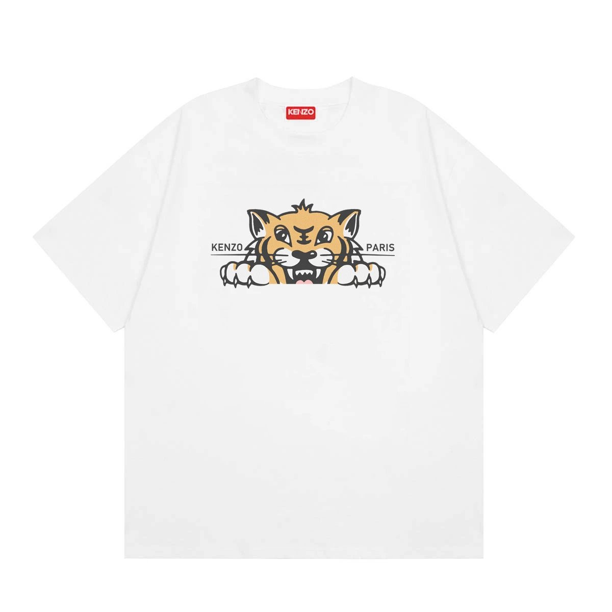 Kenzo black T-shirt in casual streetwear style - Image 27