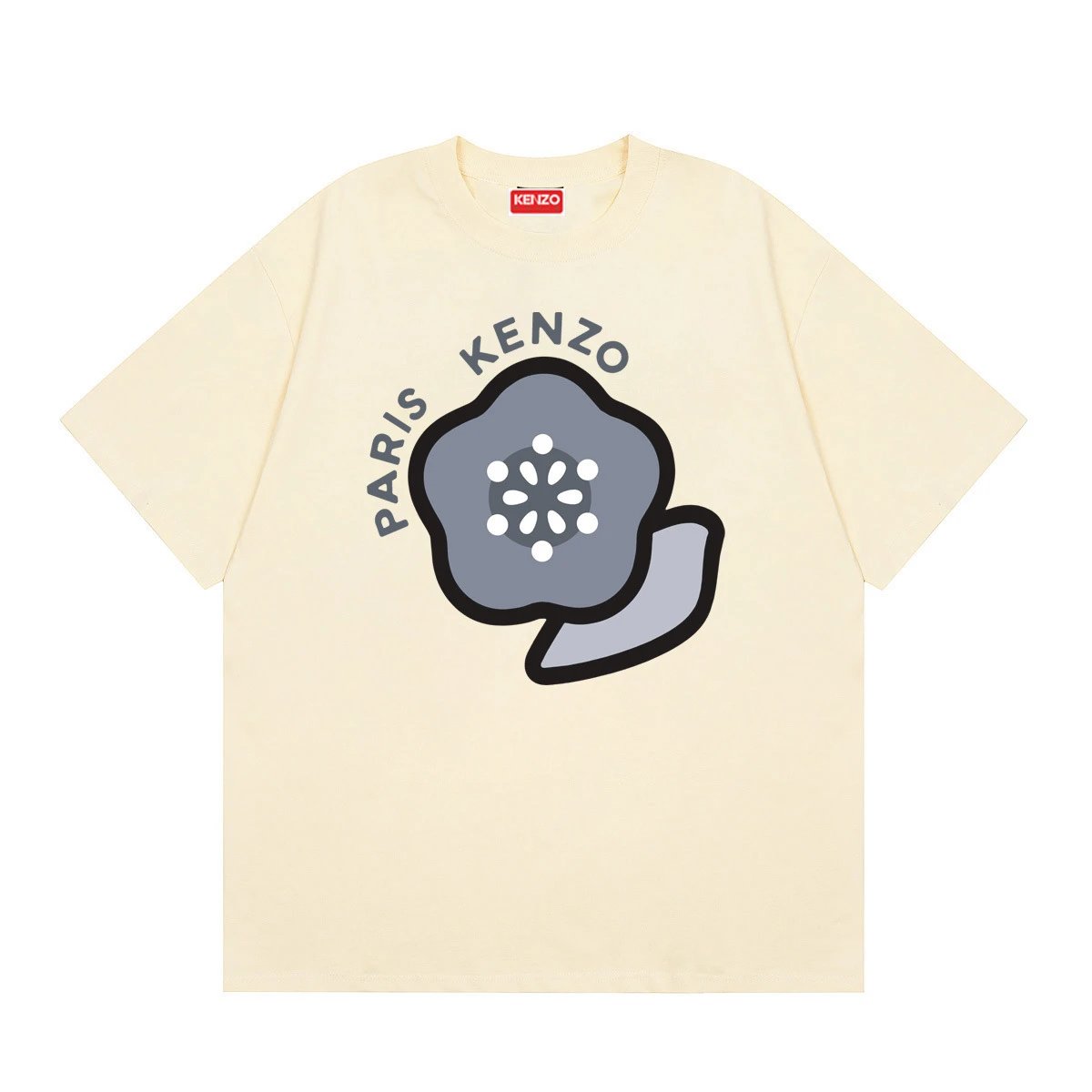 Kenzo black T-shirt in casual streetwear style - Image 41