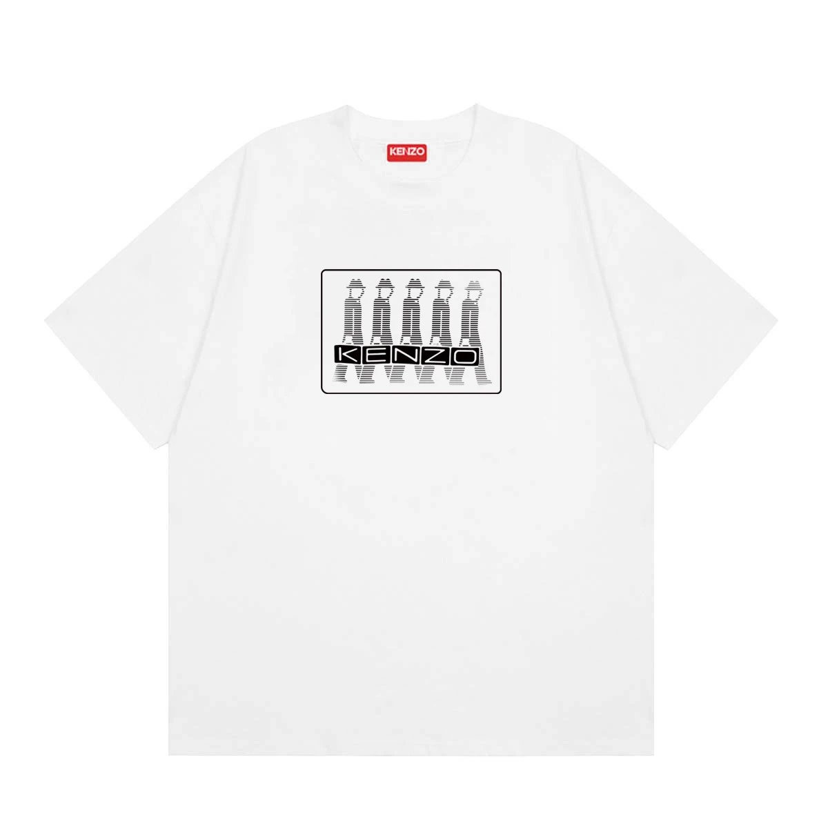 Kenzo black T-shirt in casual streetwear style - Image 6