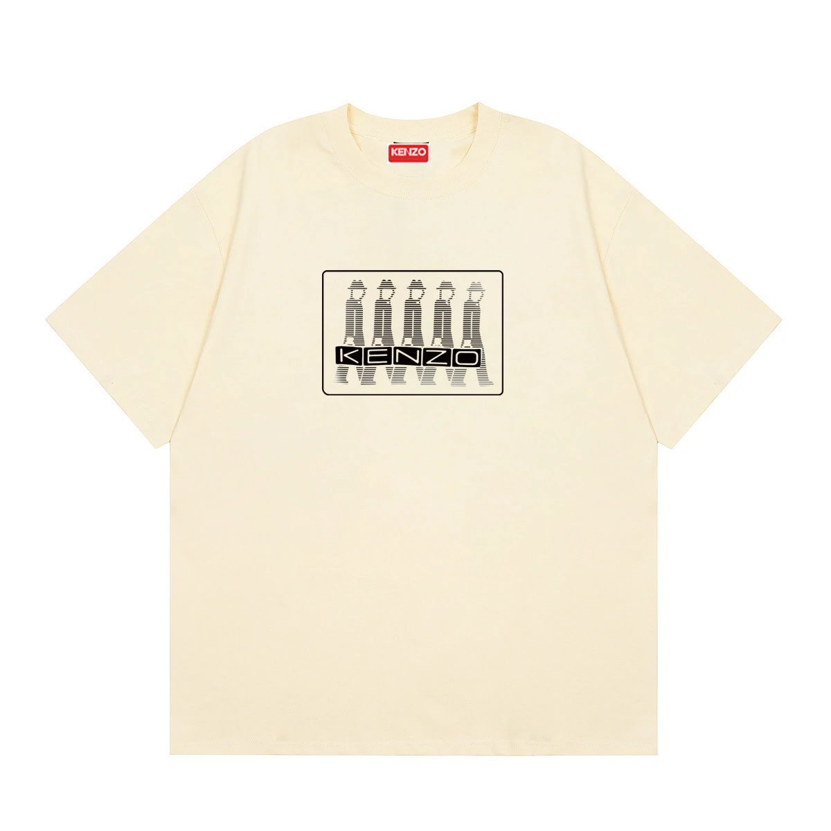 Kenzo black T-shirt in casual streetwear style - Image 7