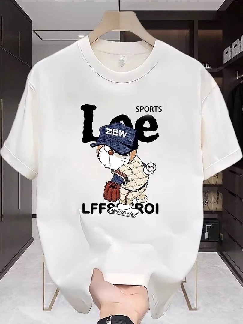 Lee black T-shirt in casual streetwear style - Image 3