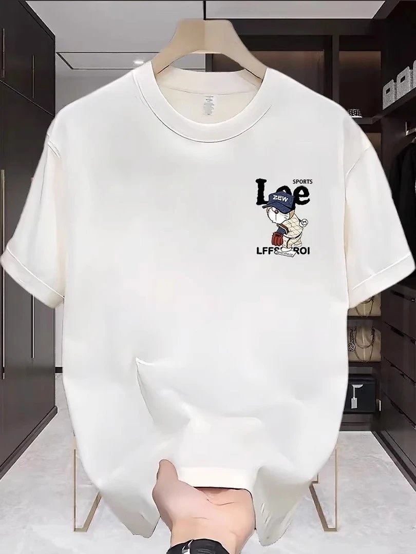 Lee black T-shirt in casual streetwear style - Image 5