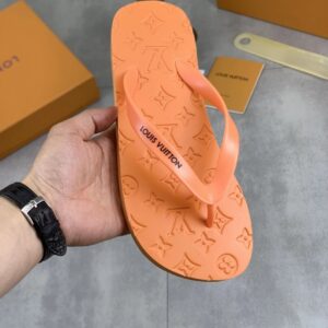 Louis Vuitton slides orange