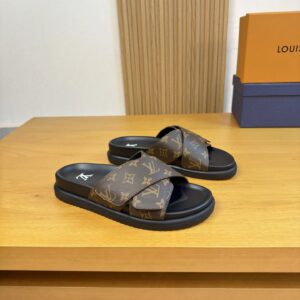 Louis Vuitton slides orange