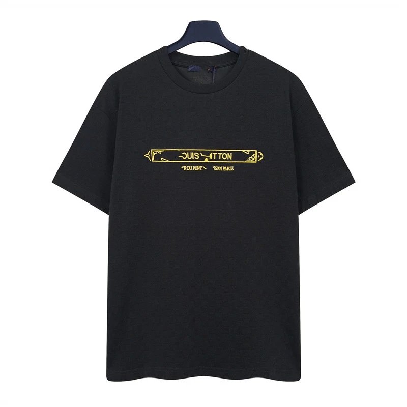 Louis Vuitton washed black T-shirt in casual streetwear style - Image 12