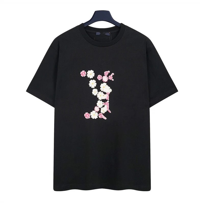 Louis Vuitton washed black T-shirt in casual streetwear style - Image 13