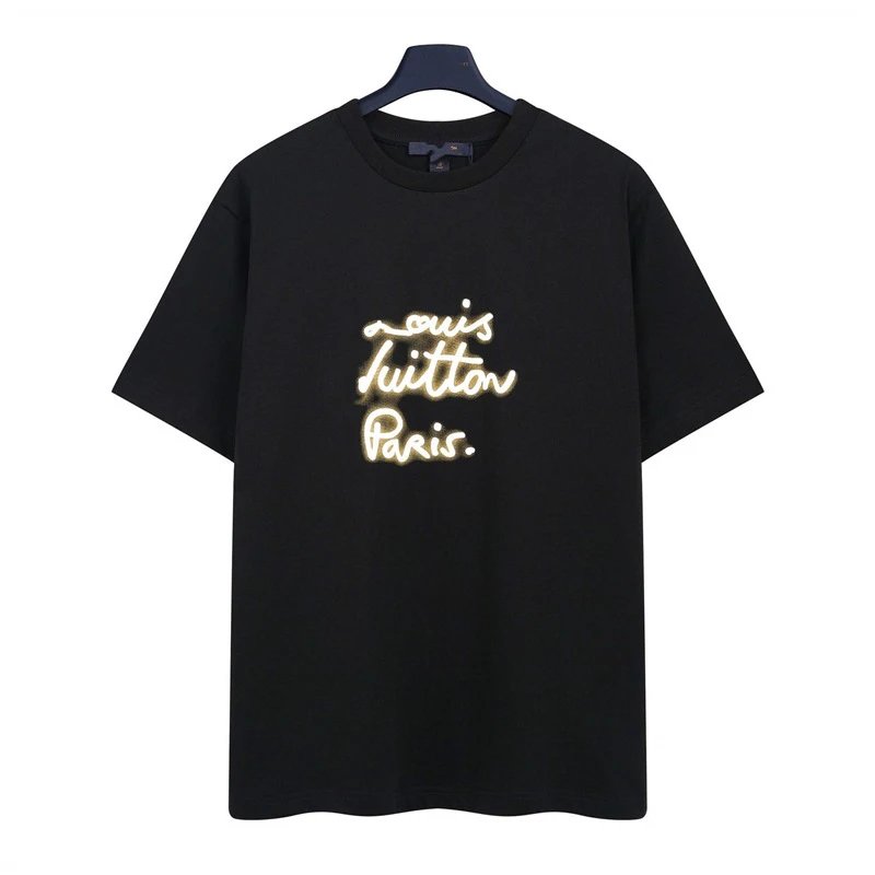 Louis Vuitton washed black T-shirt in casual streetwear style - Image 16