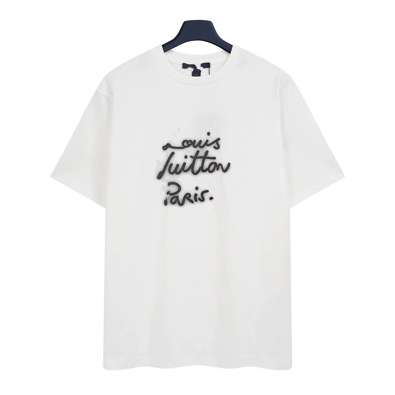 Louis Vuitton washed black T-shirt in casual streetwear style - Image 17