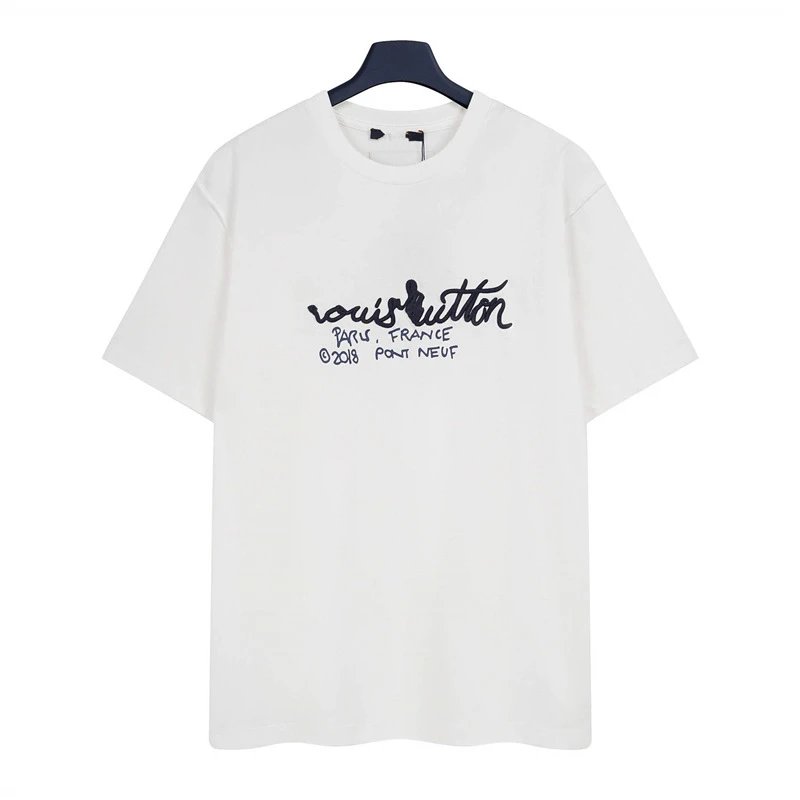 Louis Vuitton washed black T-shirt in casual streetwear style - Image 29