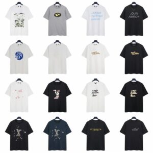 Louis Vuitton washed T-shirt black