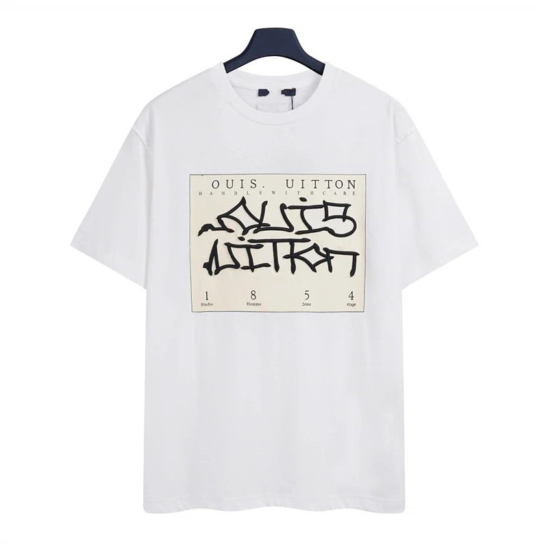 Louis Vuitton washed black T-shirt in casual streetwear style - Image 33