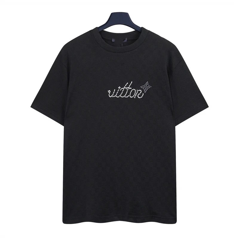 Louis Vuitton washed black T-shirt in casual streetwear style - Image 5