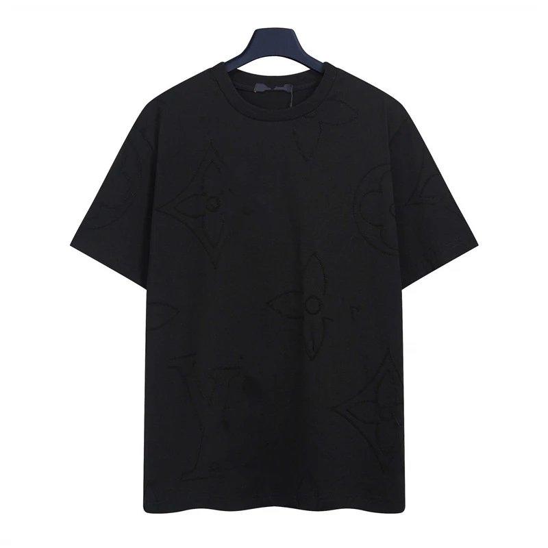 Louis Vuitton washed black T-shirt in casual streetwear style - Image 41