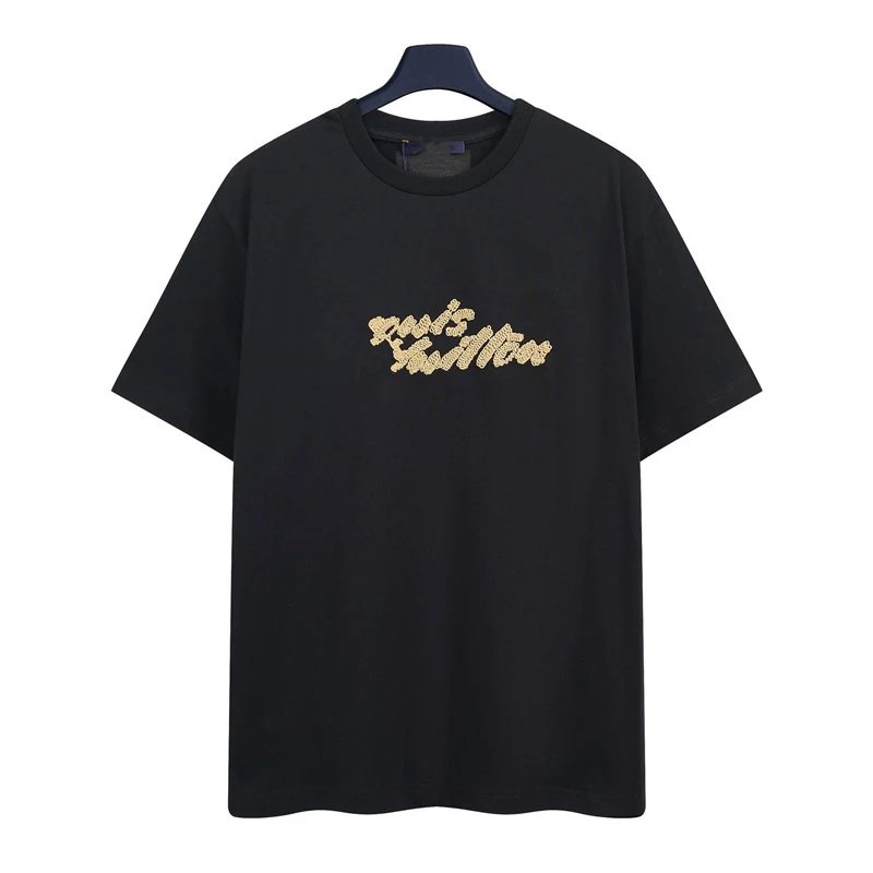 Louis Vuitton washed black T-shirt in casual streetwear style - Image 8