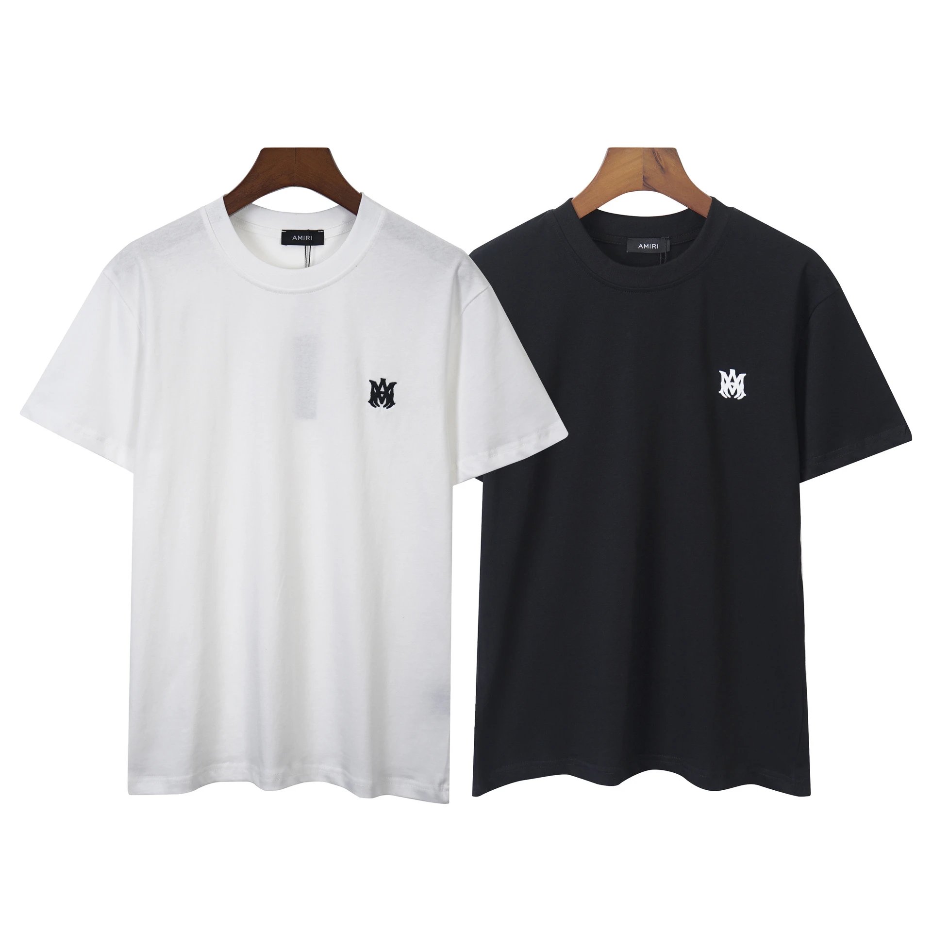 MLB embroidered white T-shirt in casual streetwear style