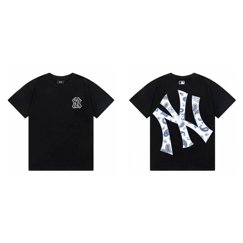 MLB navy T-shirt in casual streetwear style - Image 36