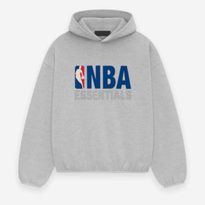 NBA hoodie gray