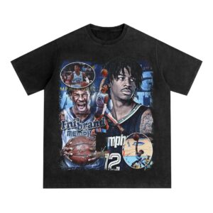 NBA rose T-shirt black
