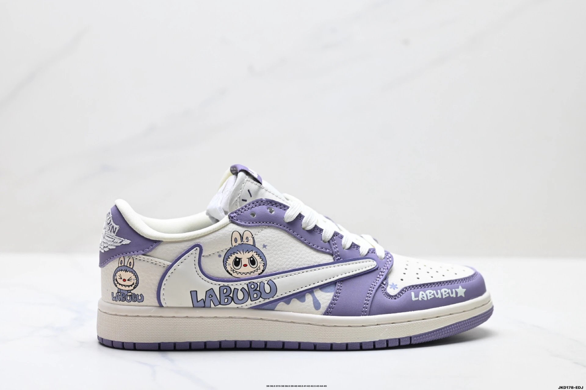 Nike Labubu sneakers purple