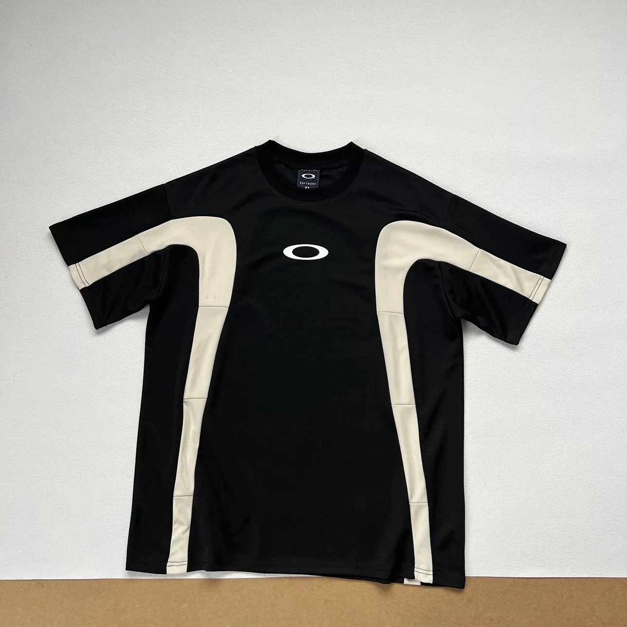 Oakley black T-shirt in casual streetwear style