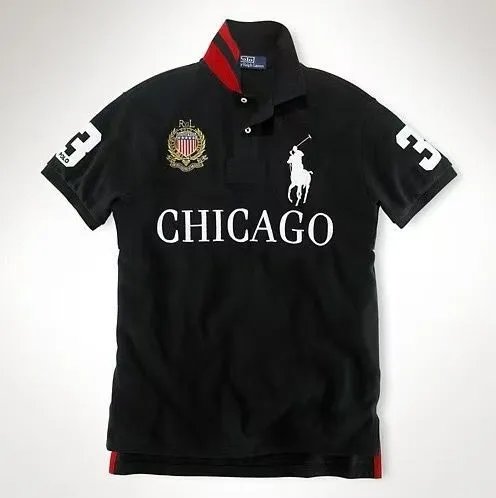 Polo Ralph Lauren black T-shirt in casual streetwear style - Image 22