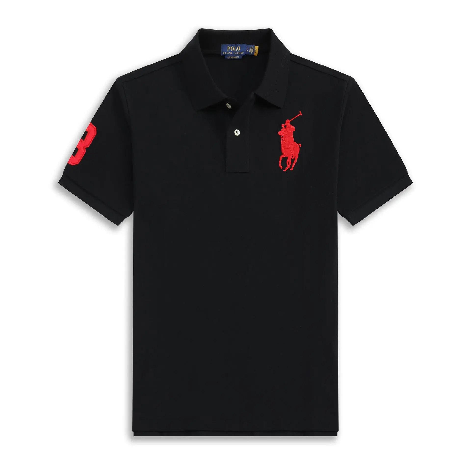 Polo Ralph Lauren white polo shirt in casual streetwear style - Image 4