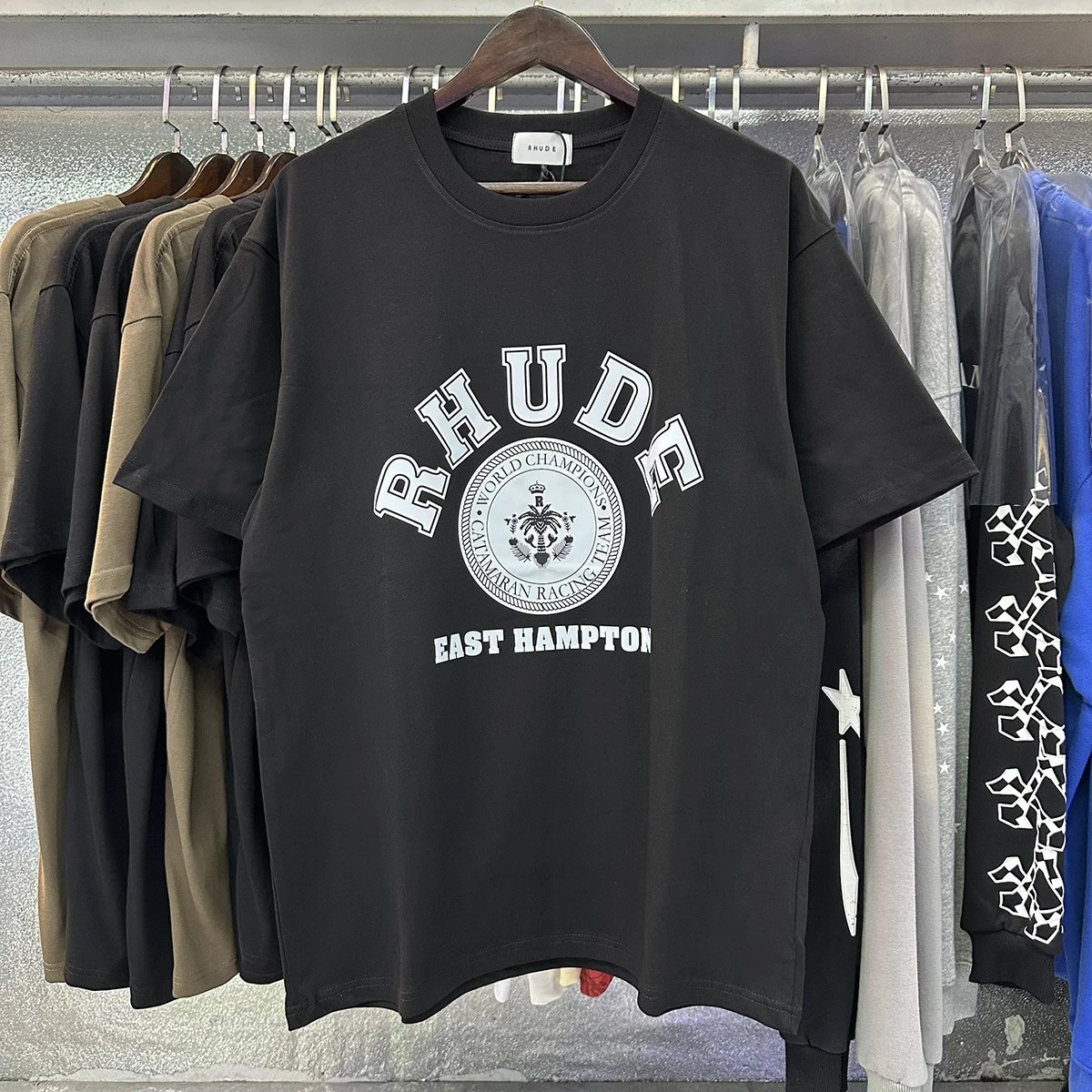 Rhude multicolor T-shirt collection - Image 17