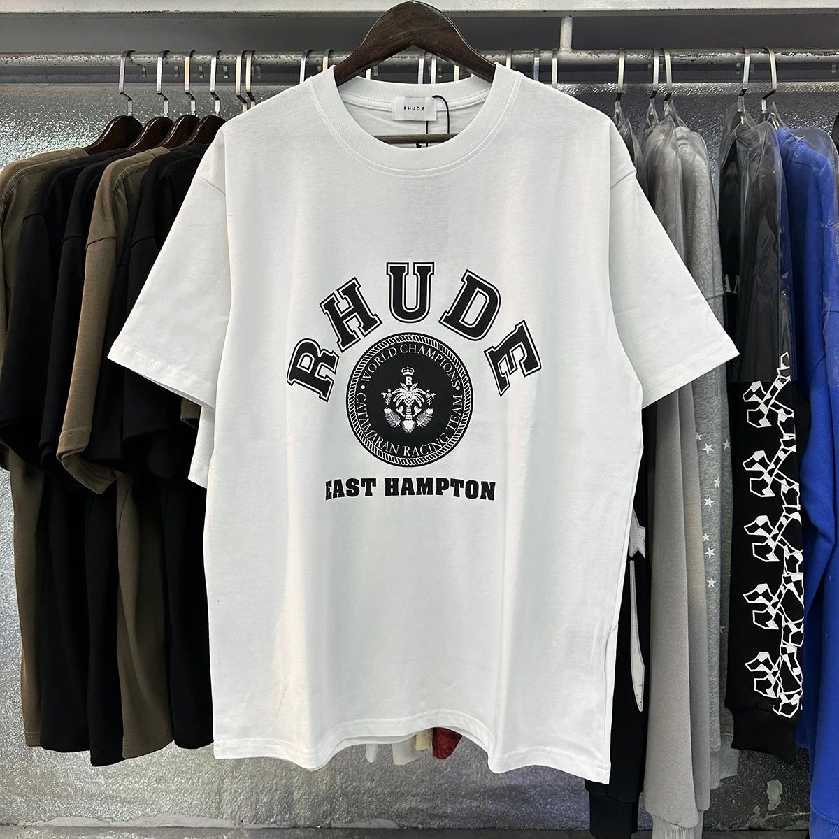 Rhude multicolor T-shirt collection - Image 18