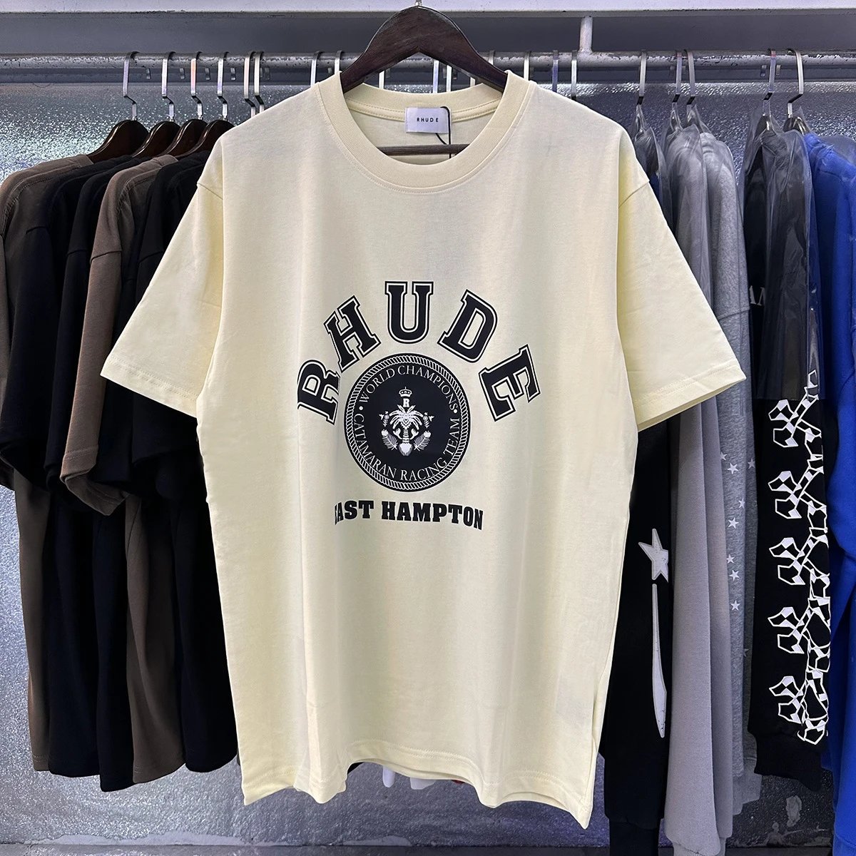 Rhude multicolor T-shirt collection - Image 19