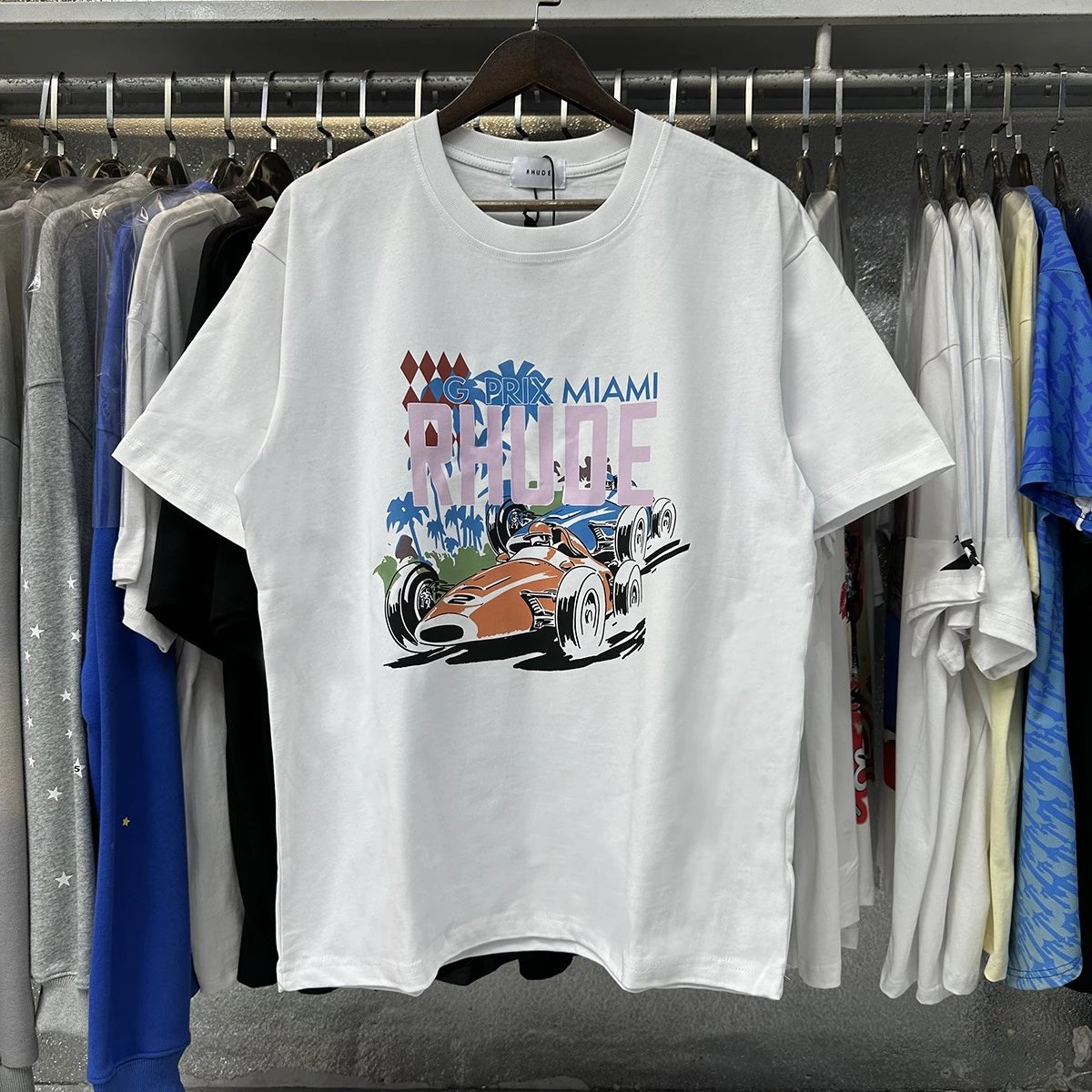 Rhude multicolor T-shirt collection - Image 3