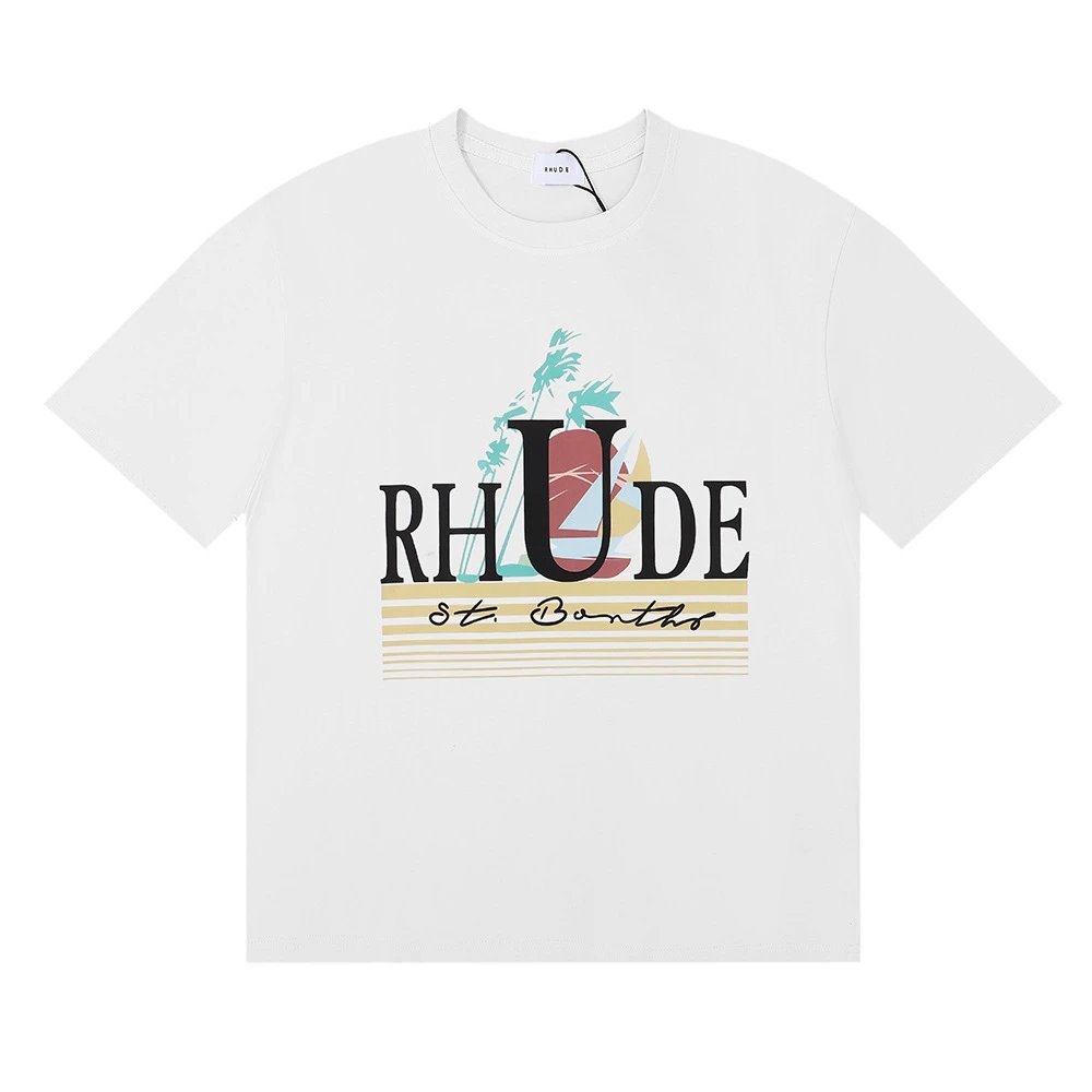 Rhude multicolor T-shirt collection - Image 21
