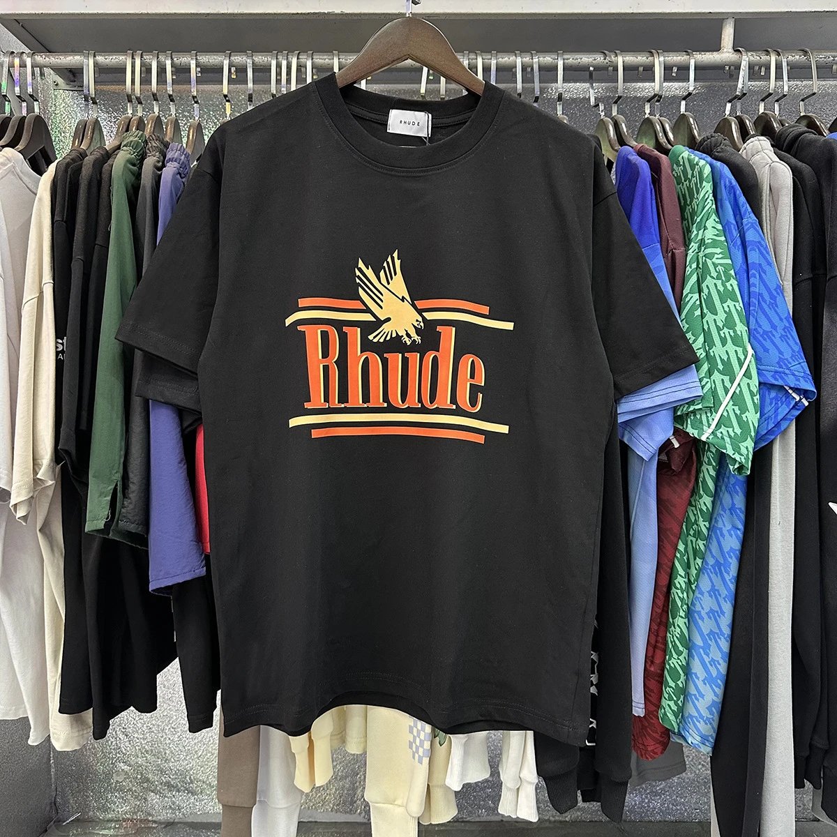 Rhude multicolor T-shirt collection - Image 23