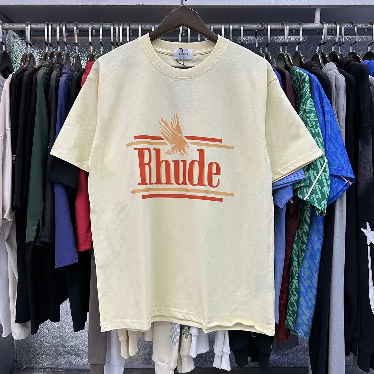 Rhude multicolor T-shirt collection - Image 25