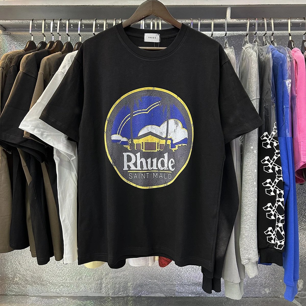 Rhude multicolor T-shirt collection - Image 29