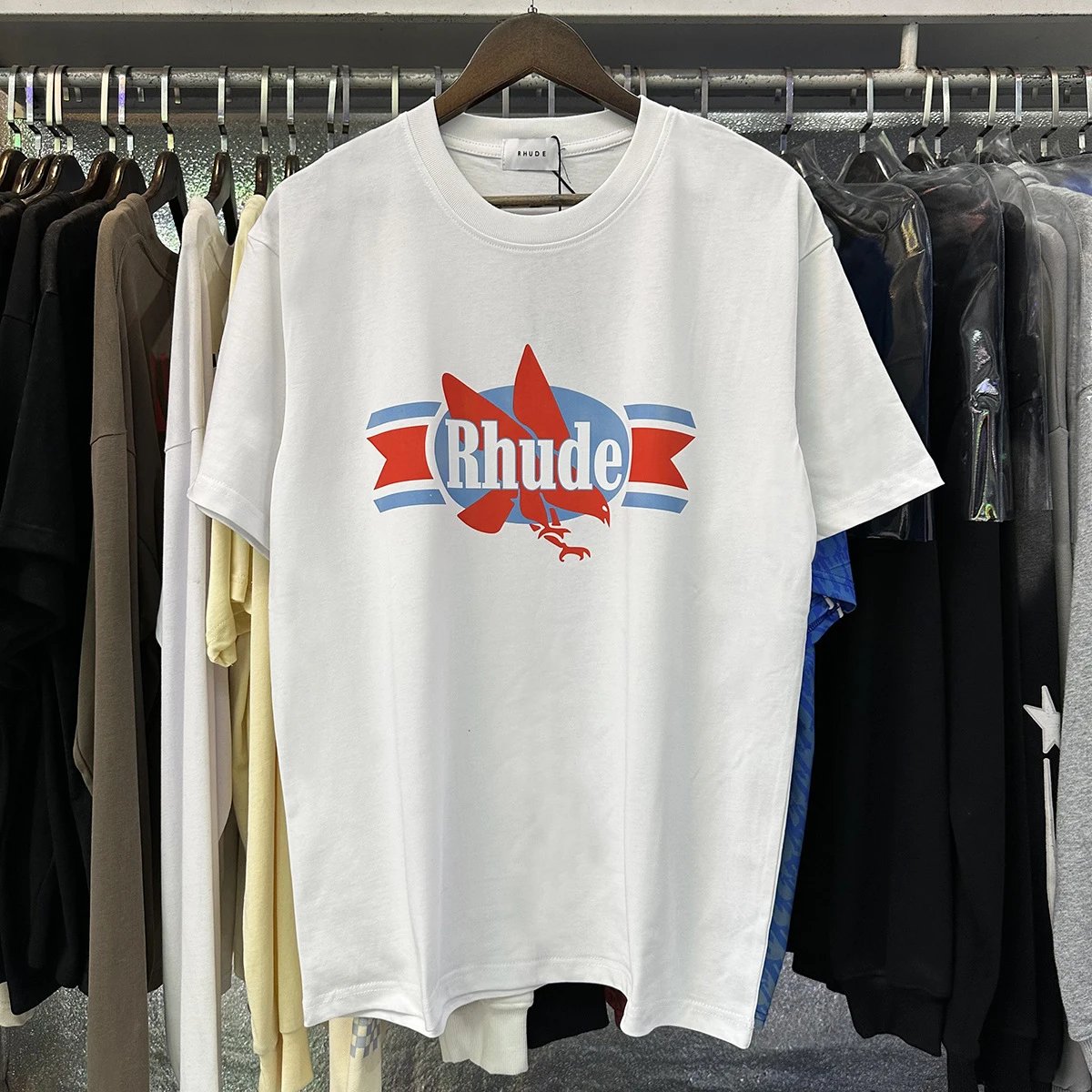 Rhude multicolor T-shirt collection - Image 33