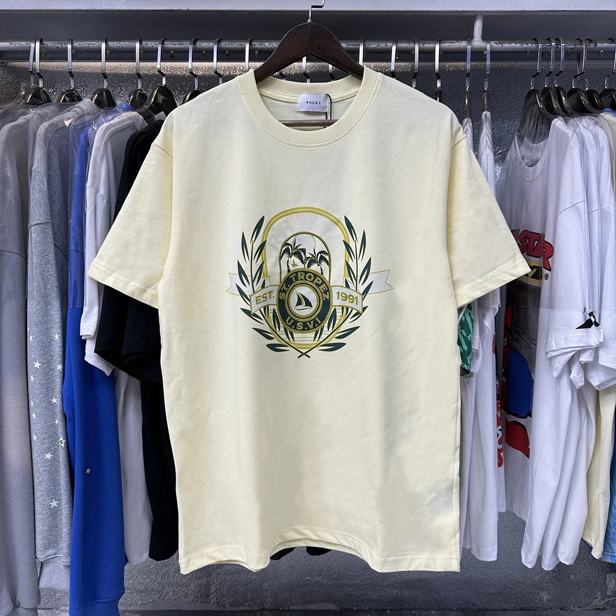 Rhude multicolor T-shirt collection - Image 10