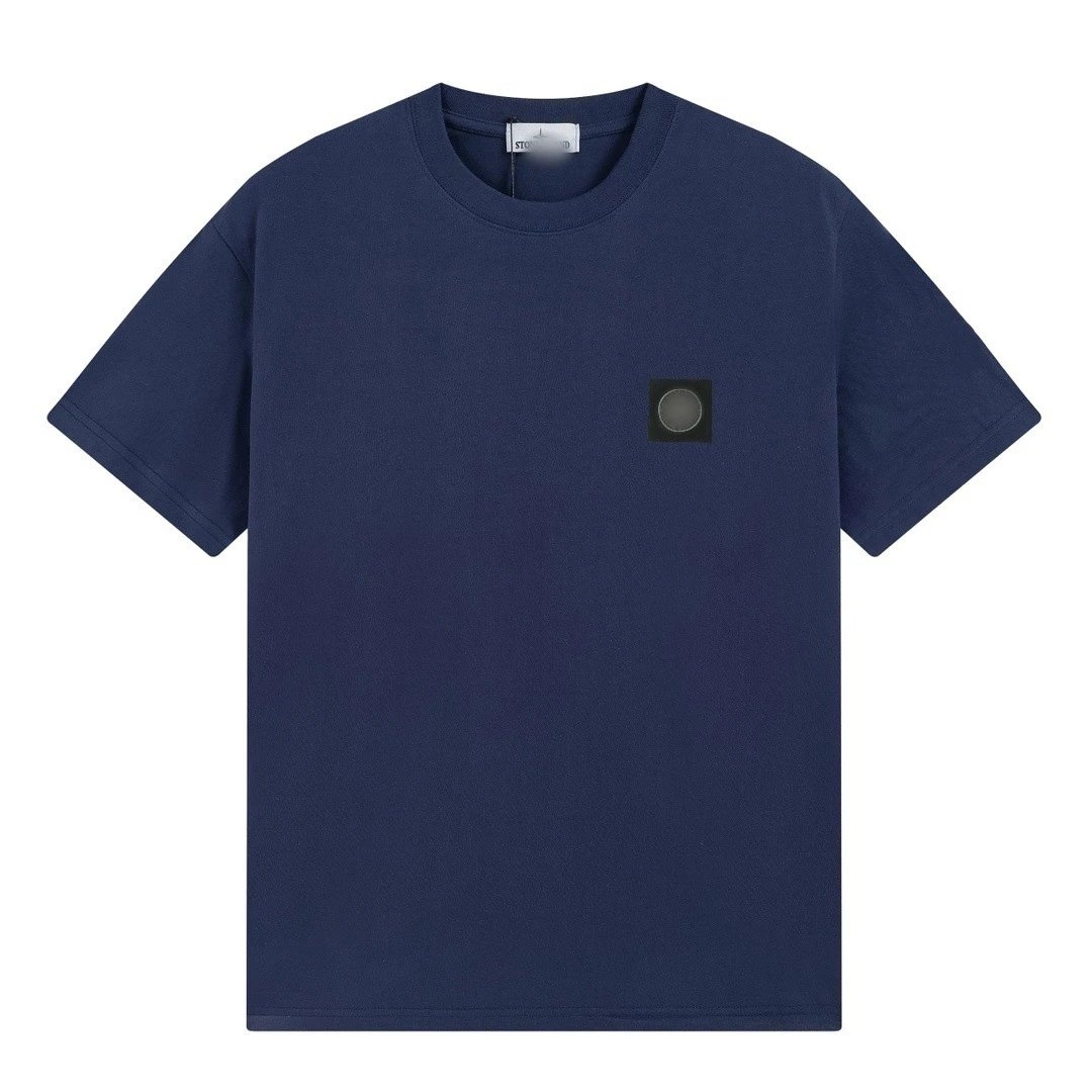 Stone Island gray T-shirt in casual streetwear style - Image 5