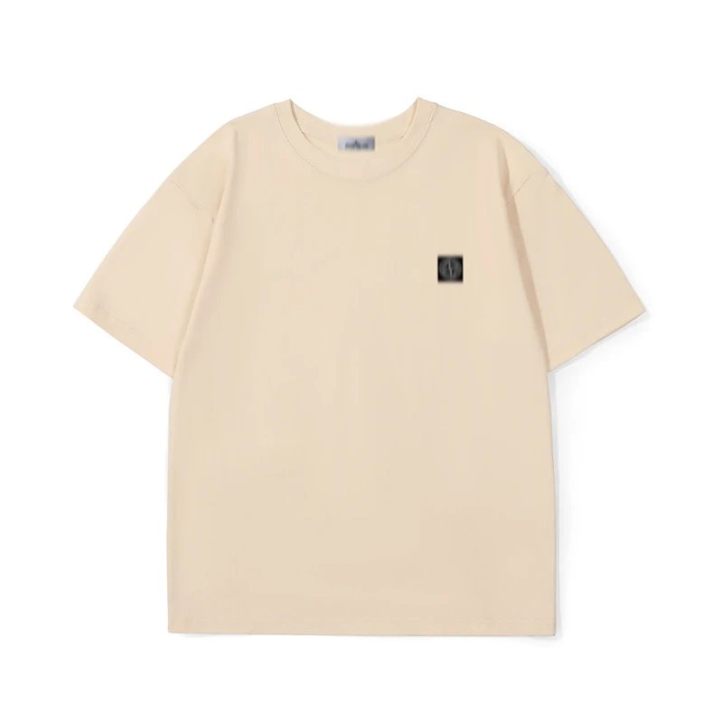 Stone Island gray T-shirt in casual streetwear style - Image 6