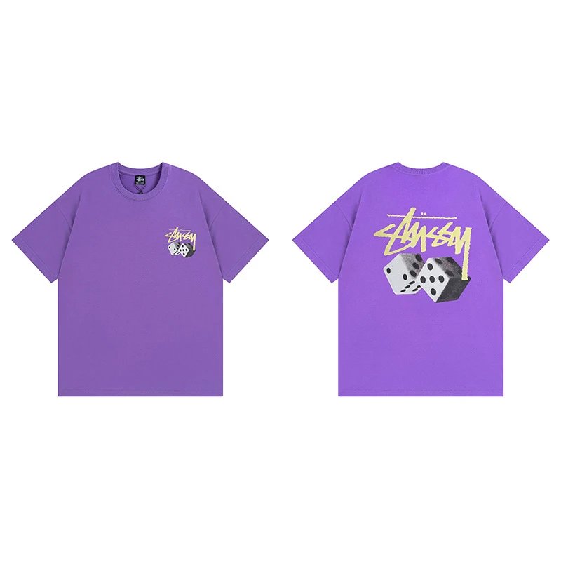 Stussy angel graphic green T-shirt in casual streetwear style - Image 23