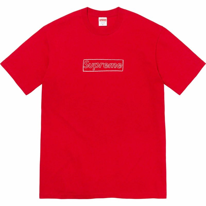 Supreme flame white T-shirt in casual streetwear style - Image 20