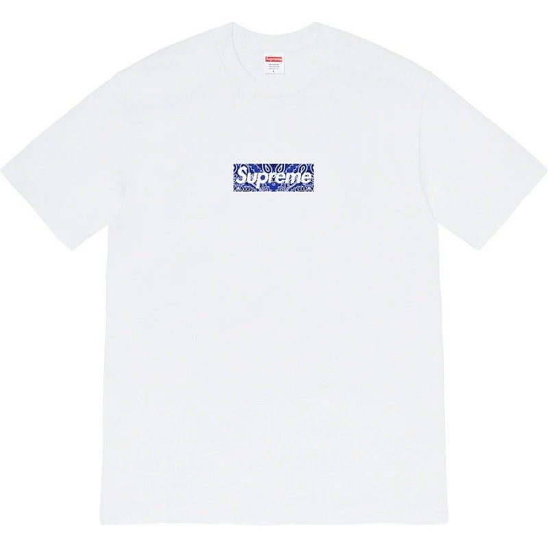 Supreme flame white T-shirt in casual streetwear style - Image 36