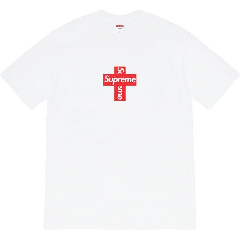 Supreme flame white T-shirt in casual streetwear style - Image 39