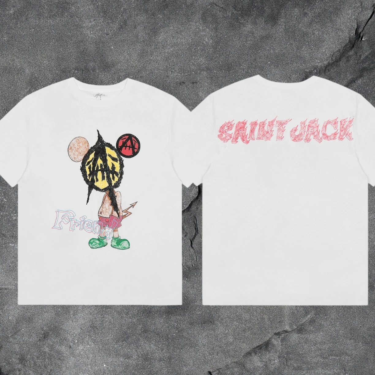 Travis Scott multicolor T-shirt collection - Image 6