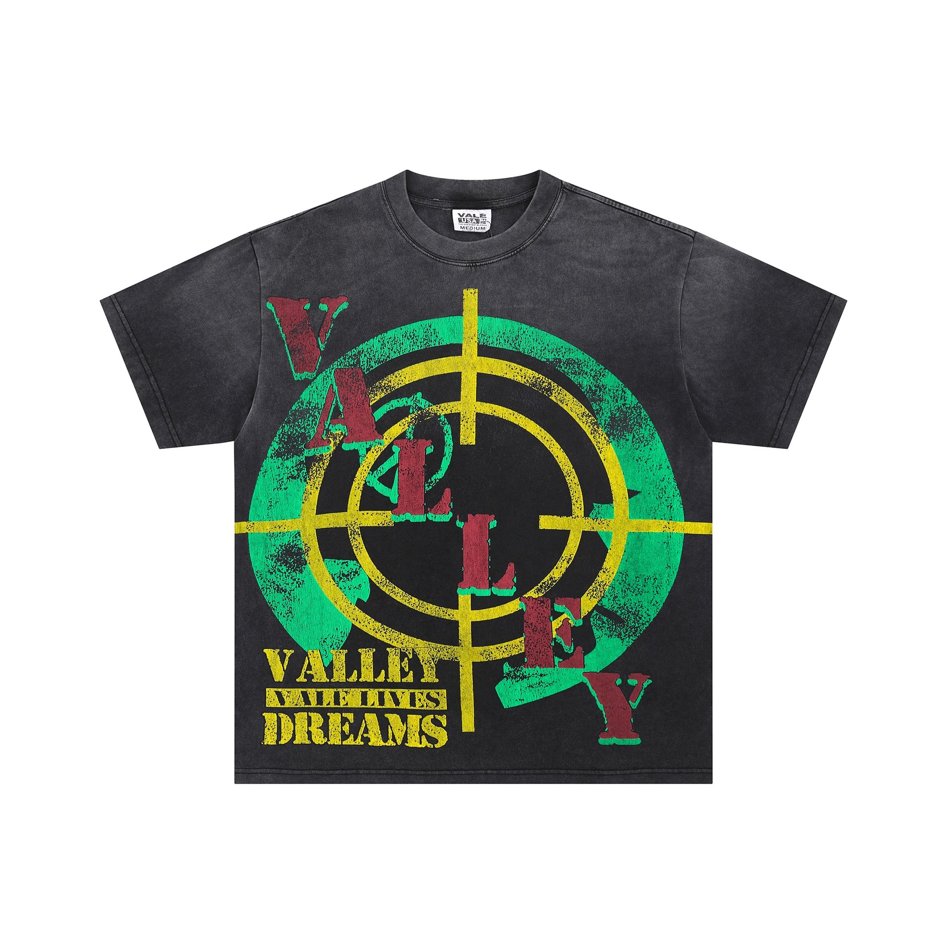Vale Dreams gray T-shirt in casual streetwear style - Image 14