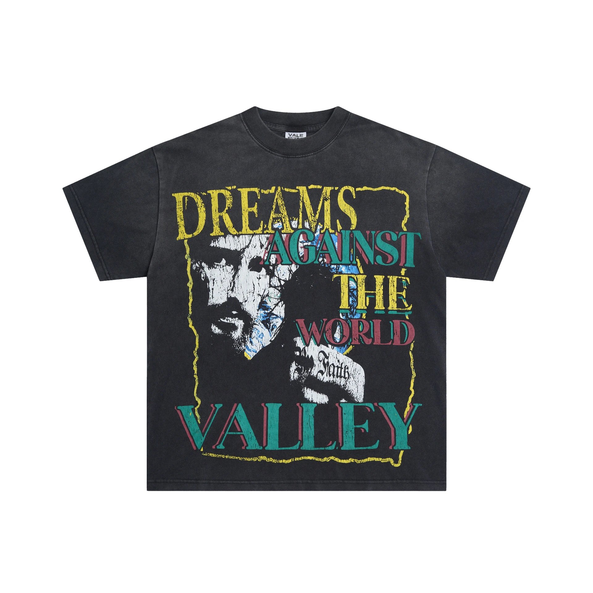 Vale Dreams gray T-shirt in casual streetwear style - Image 16