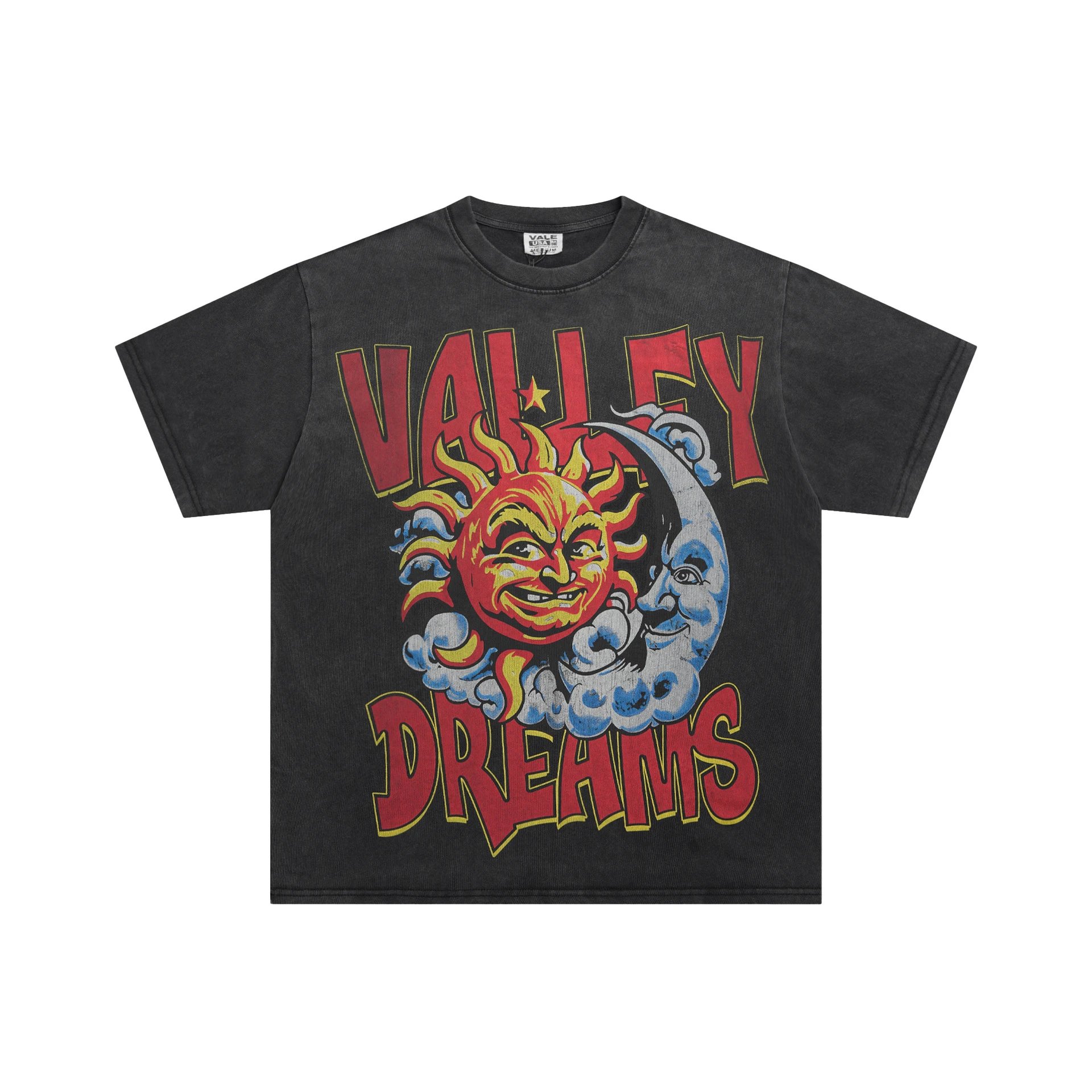 Vale Dreams gray T-shirt in casual streetwear style - Image 20