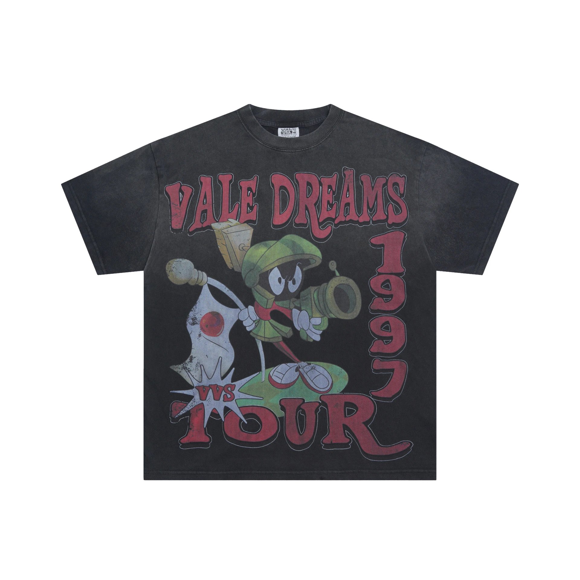 Vale Dreams gray T-shirt in casual streetwear style - Image 26