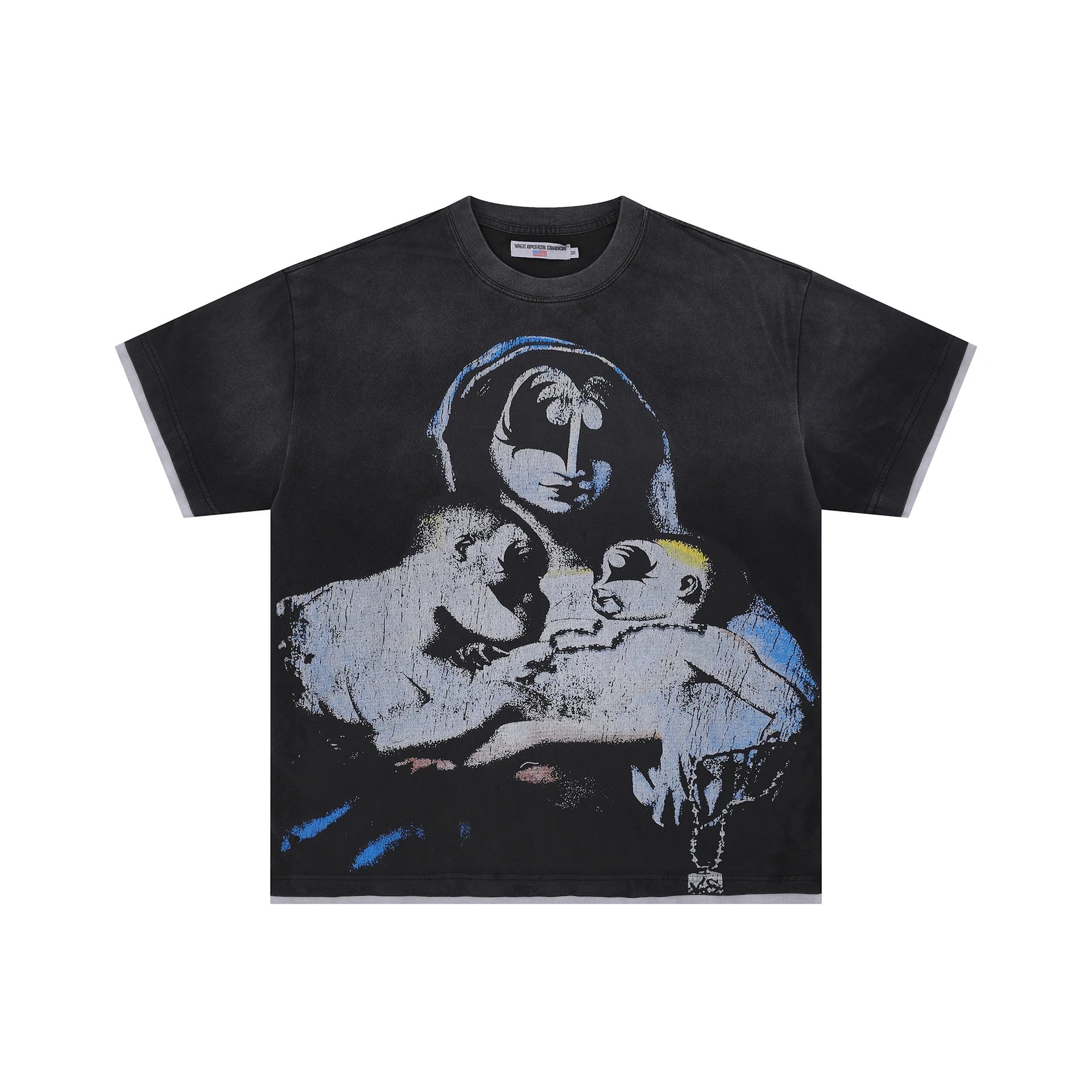 Vale Dreams gray T-shirt in casual streetwear style - Image 4
