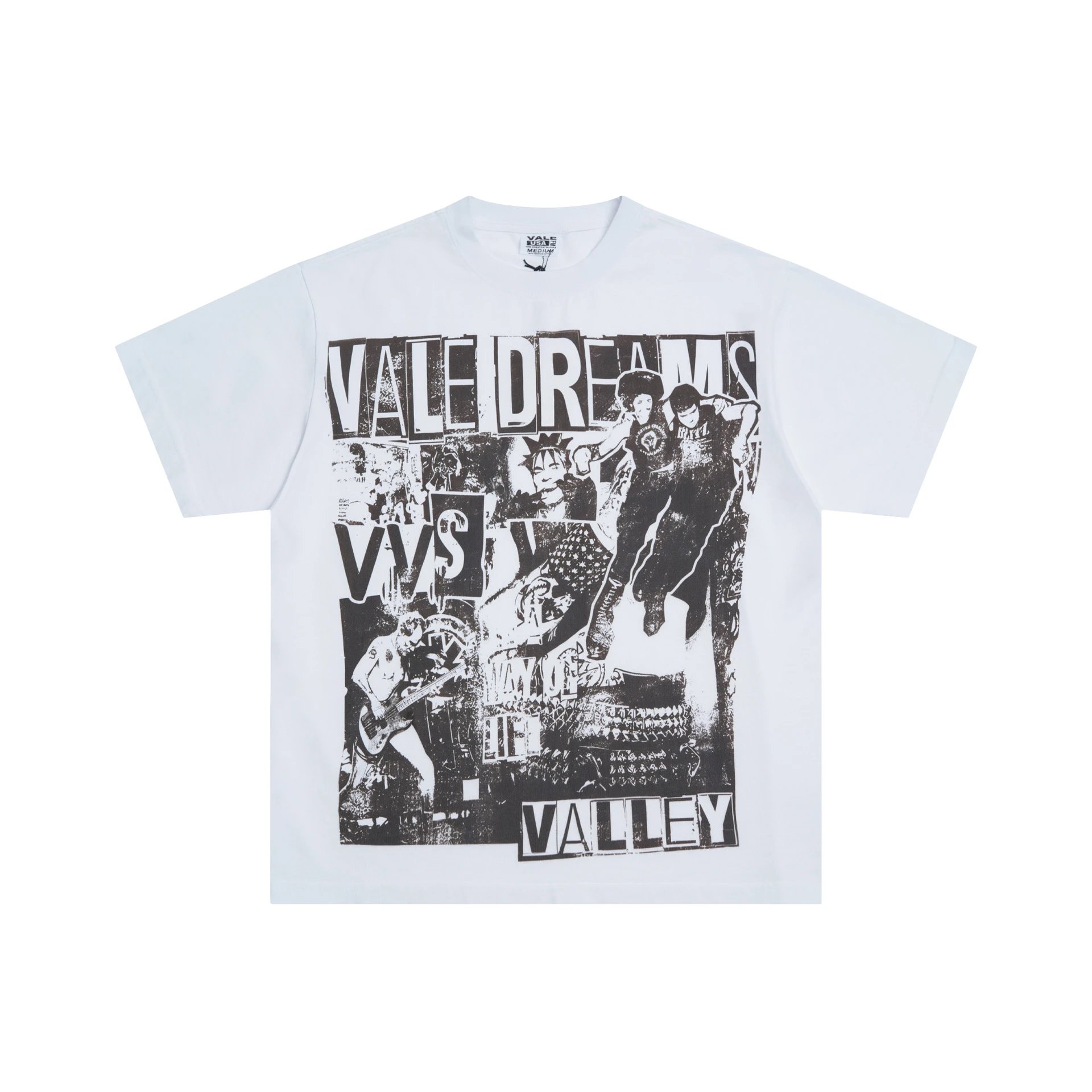 Vale Dreams gray T-shirt in casual streetwear style - Image 34
